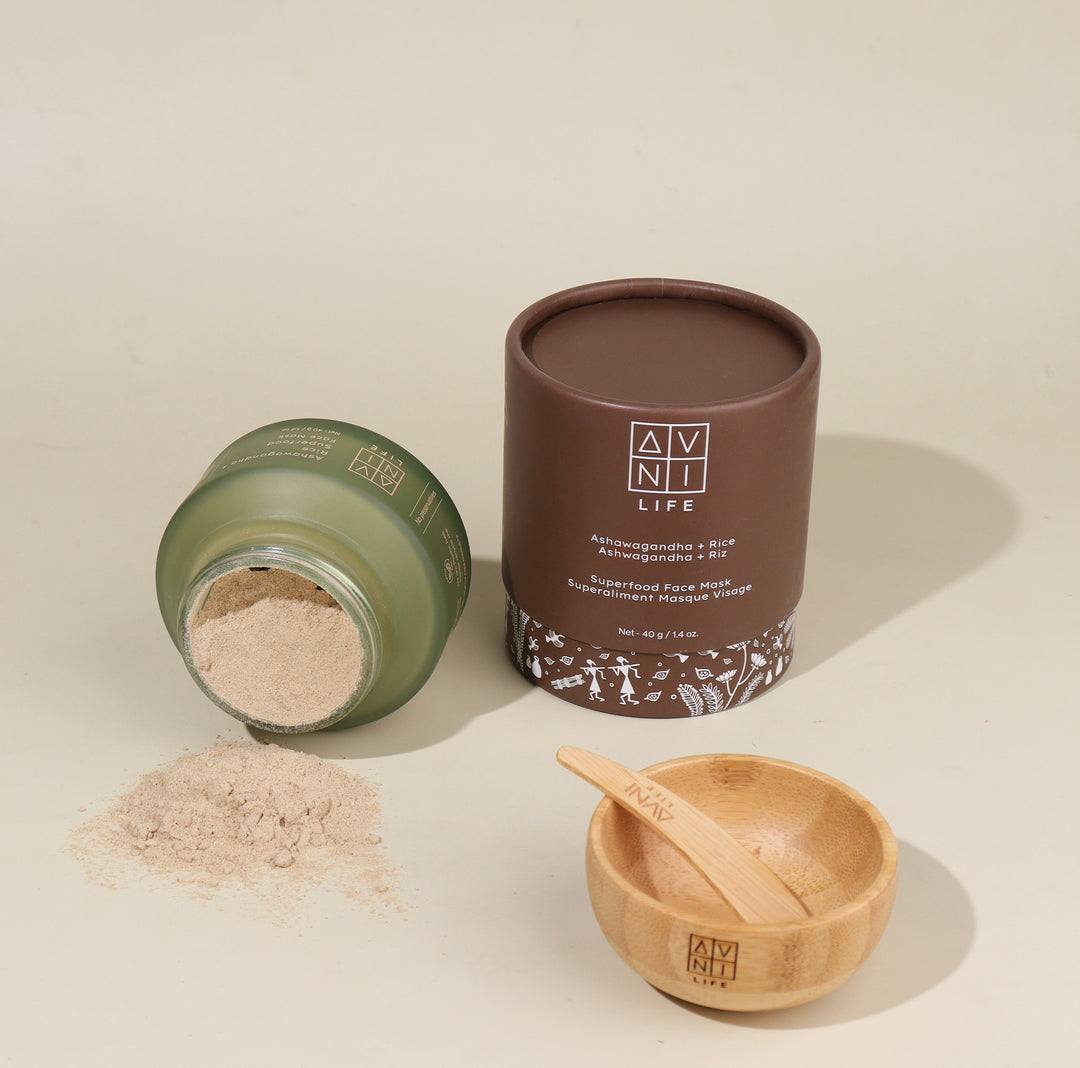 Ashwagandha + Rice Superfood Face Mask